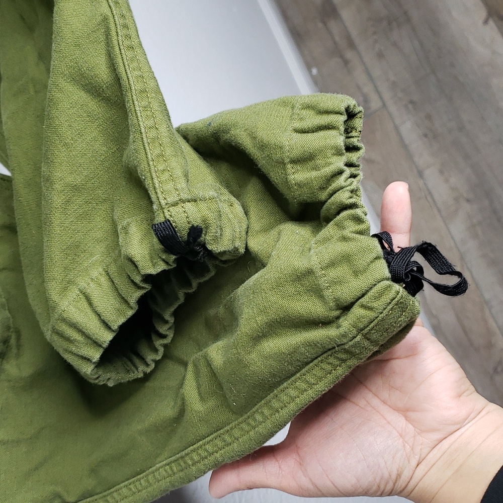 Rag & Bone 100% Cotton Valli Cargo Army Green Utility Pants Pockets Size 4 Retro - Picture 8 of 16